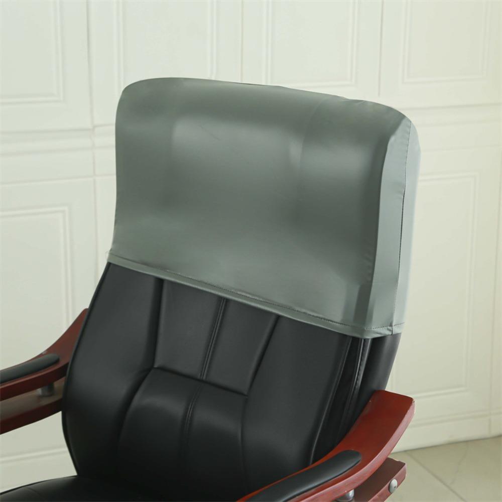 High Elasticity Chair Back Cover Waterproof Chair Head Cover Headrest Cover Furniture