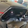 For Toyota Sienna    2024 2025 Carbon Fiber Dashboard trument Board Frame Cover Trim Sticker Interior Accessories