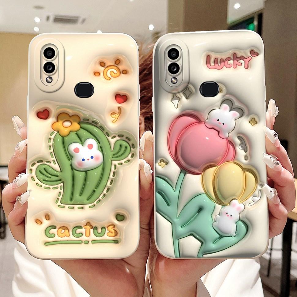 Для Samsung Galaxy A10s Чехол Роскошная Печать Мягкий Силикон Чехлы для Телефона Для Samsung A 10s A10s SM-A107F SM-A107M Задняя Крышка Coque