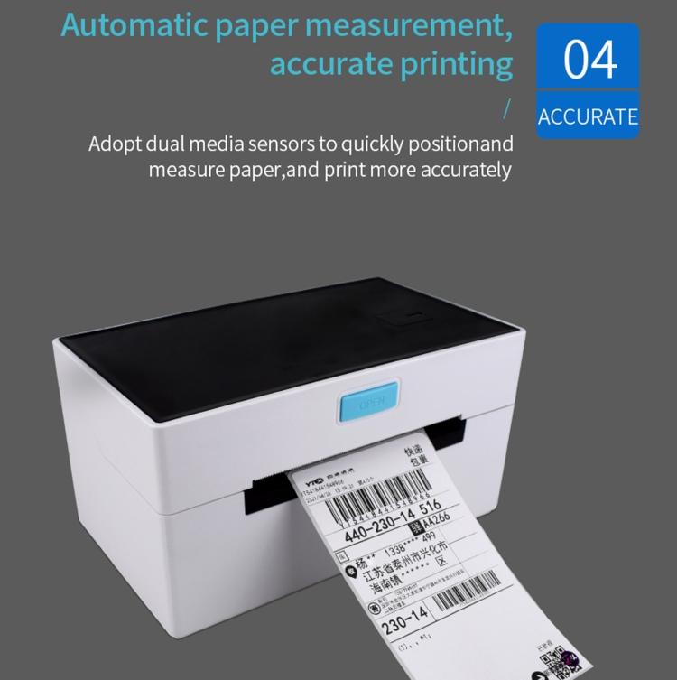 POS-9220 100x150мм Термопринтер чеков и самоклеящихся этикеток Express Bill, USB + Bluetooth Версия с держателем, EU Вилка