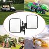 Зеркала бокового вида для квадроциклов, левое и правое, универсальный комплект зеркал для квадроциклов, газонокосилок, квадроциклов