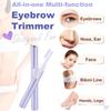 Электрический триммер для бровей для женщин, бритва для удаления волос на лице для мужчин, мини-эпилятор для бикини, устройство для удаления волос на лице, подбородке, персиковый цвет