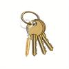 1PC Brass Accessories Model Accessories Bullet Pendant Gourd Gift Simulation Portable Ear Spoon Keychain Backpack