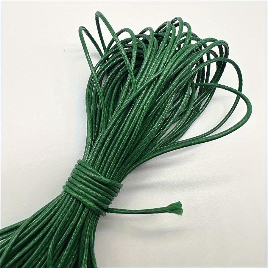 1 Pc PU Leather Waxed Cord, Non Elastic, 0.5mm 0.8mm 1mm 1.5mm 2mm, 5yd or 10yd, for Jewelry Bracelets Keychains and Beading