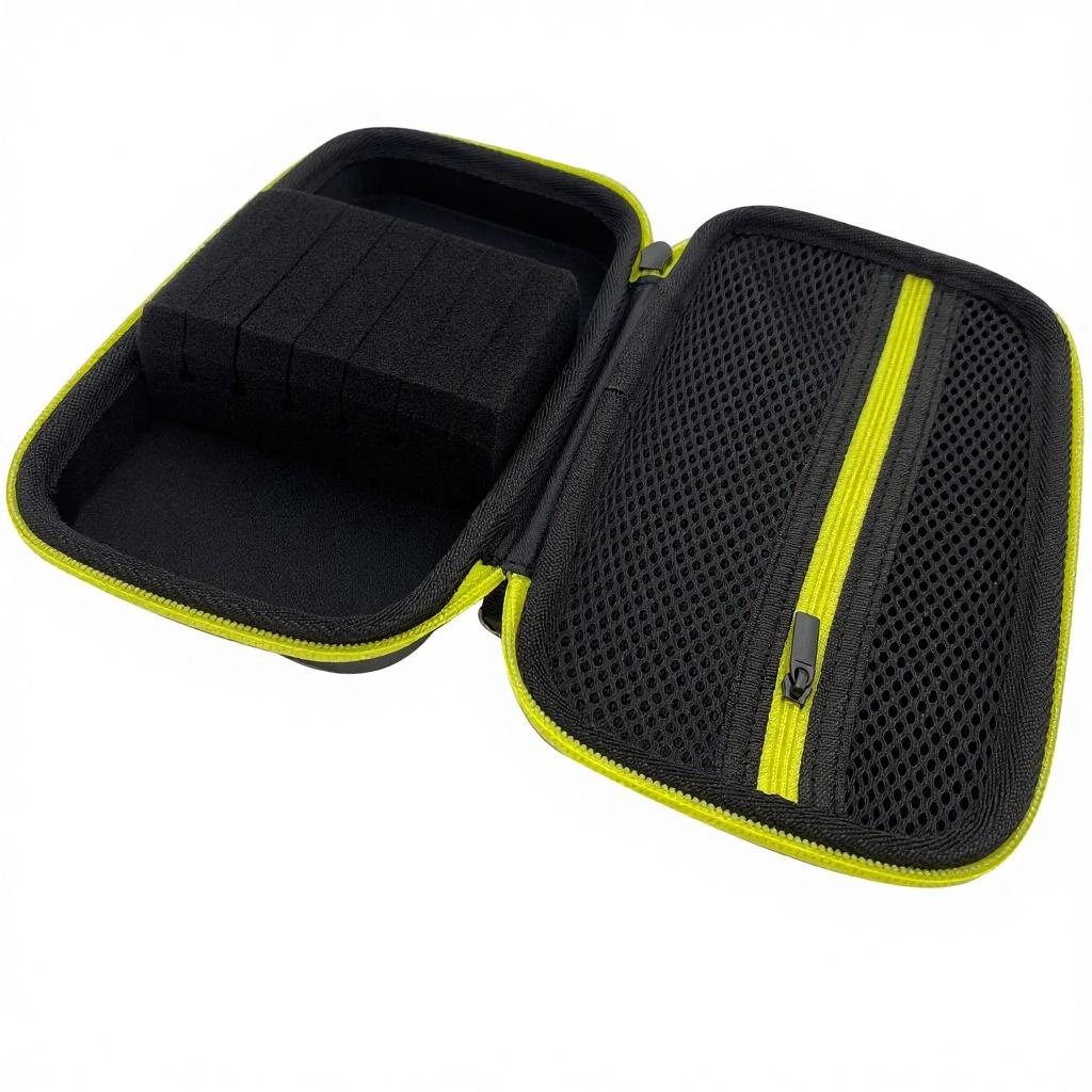 High Quality Penpen Yellow Dart Storage Case with PU & EVA/Velvet Material Durable Design for Darts Games BH75 Customizable Logo