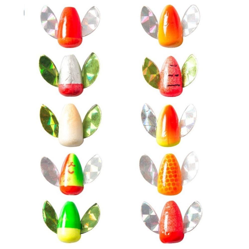 5 шт. Индикатор поклевки Рыболовный пенный поплавок приманка Овальный поплавок Пенный поплавок приманка 2024 Спиннинговый поплавок Приманка