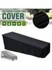 1Pc Outdoor Garden Sunbed Cover Sun Lounger Cover Patio Outdoor Lounge Chair Recliner Protective Cover Furniture Waterproof Cover