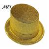 Reusable Party Hats for Annual Events Shiny Top Hats, Glitter Hat Adult Kids, Colorful Magician Hat, Victorian Dress Up Christmas Sparkling