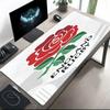 England Rugby Theme Mouse Pad, Non Slip Rubber Base, Multifunctional Office & Home Decor, Perfect for Workspace Personalization.