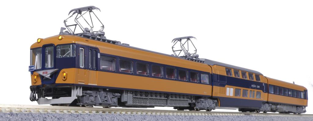 KATO N Gauge Kintetsu 10100 Series New Vista Car Renovated Type C Formation Set Железнодорожная модель поезда 3-вагонный 10-1910