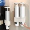 Advanced Paper Cup Holder Wall-Mounted Cup Storage Rack High Quality Disposable Cup Dispenser