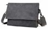 Сумка через плечо для повседневных поездок на работу [ZAZALAND], сумка, мужская кожаная, двухсторонний клатч, использование, (серый)