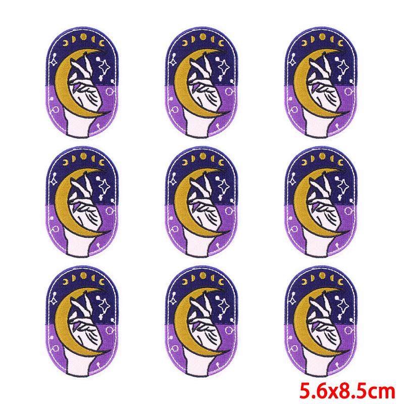 10 шт./лот, оптовая продажа, вышивка, железные нашивки для одежды, нашивки для одежды, куртки, декор, аппликация, принадлежности для шитья