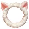 IQORS Cat Ear Meow Face Wash Band, Ivory, 1 Piece, a Popular Character In Korea