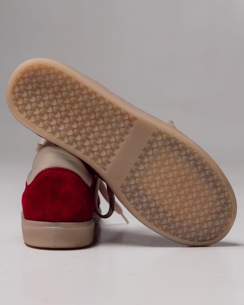 Кроссовки Aquamarin 6407 36 красные замша