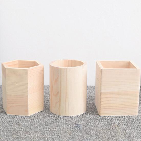 Деревянный держатель для ручек, большой органайзер для стола для ручек, ластиков, карандашей, линеек, маркеров, многофункциональный ящик для хранения для офиса, школы, дома