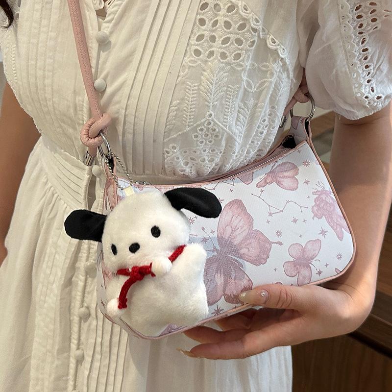 Popular Niche Bow Bag Women Fashion Underarm Bag Women Ins Fashionable Versatile Bag Women