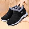 New Cotton Shoes Large-sized Cotton Boots Short Boots with Fleece Thickened and Warm Snow Boots