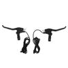1 Pair Electric Bike Brake Levers Aluminium Alloy Waterproof Bike Electric Brake Handle Grip for