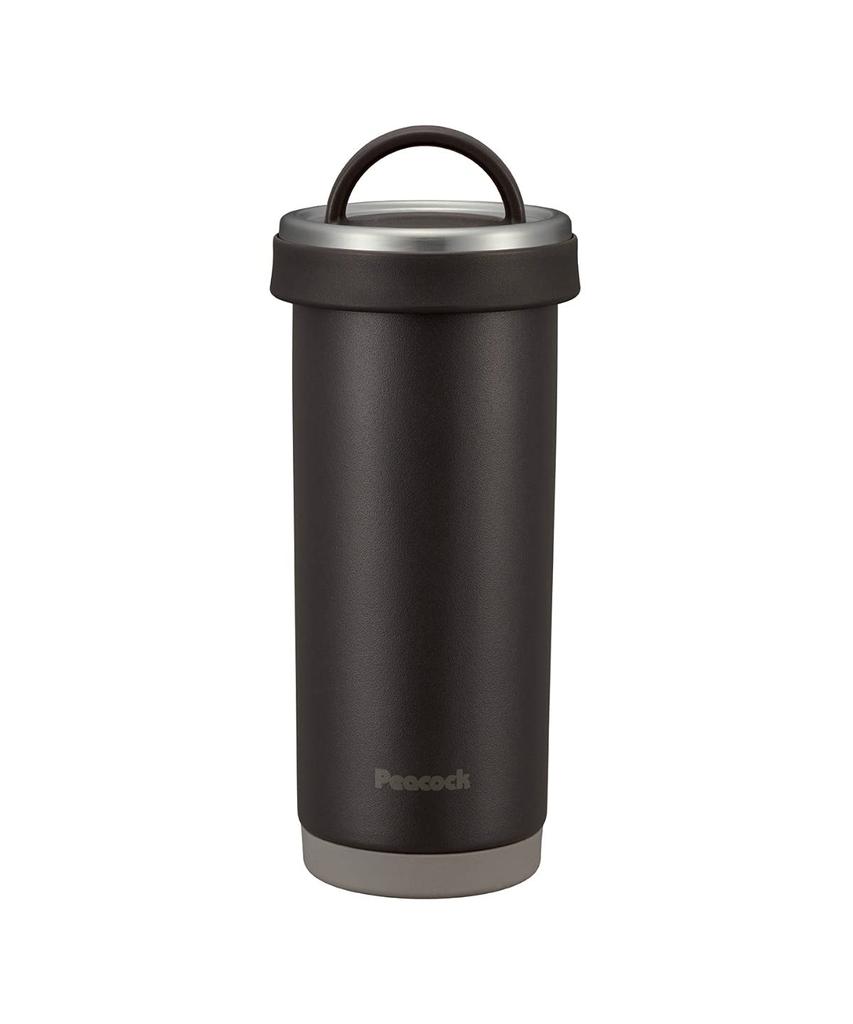 Термос Peacock Industry Peacock Бутылка для воды 400 мл Кружка с термоизоляцией Бутылка Термос Коричневый (Павлин) AKS-R40-TD