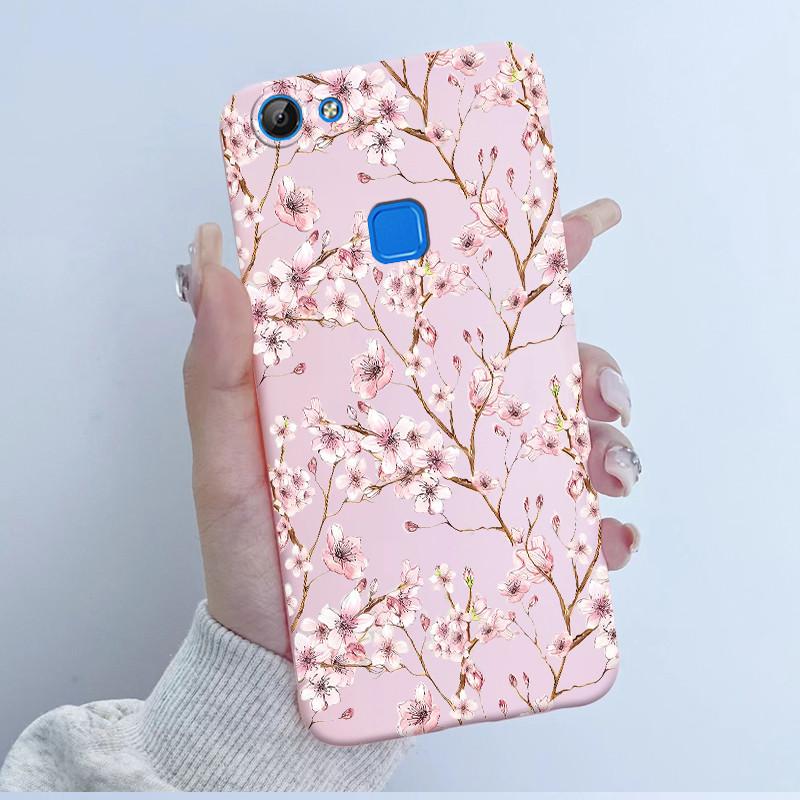 Для Vivo V7 V7+ Plus Y79A Y75 Y73 Y79 1716 1718 Чехол для телефона Милый Астронавт Панда Цветы Конфеты Мягкий Силикон ТПУ Чехол-обложка для телефона