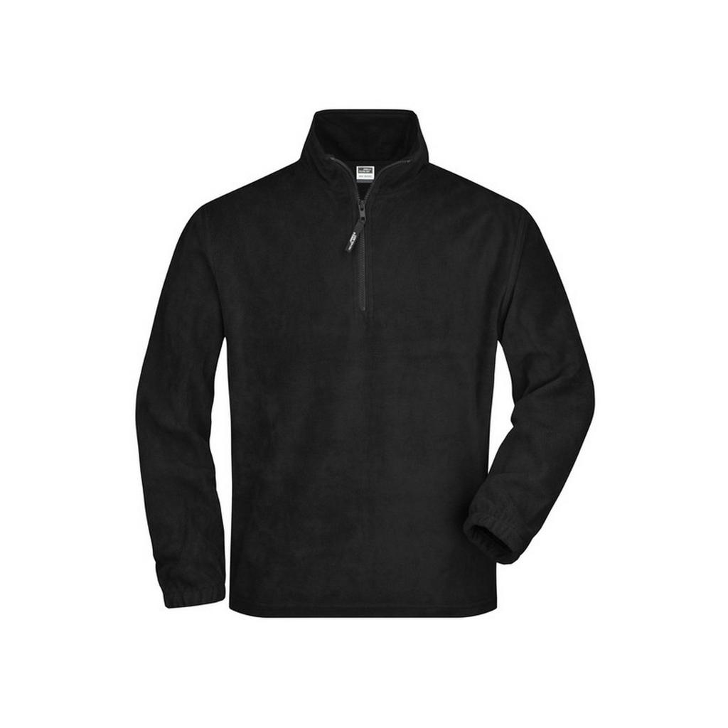 James and Nicholson Mens Half Zip Fleece