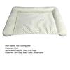 Pet Cooling Mat Dog Ice Silk Cooling Pad Washable Sleeping Mat Summer Dog Bed with Raised Edges for Cats Hot Days Use