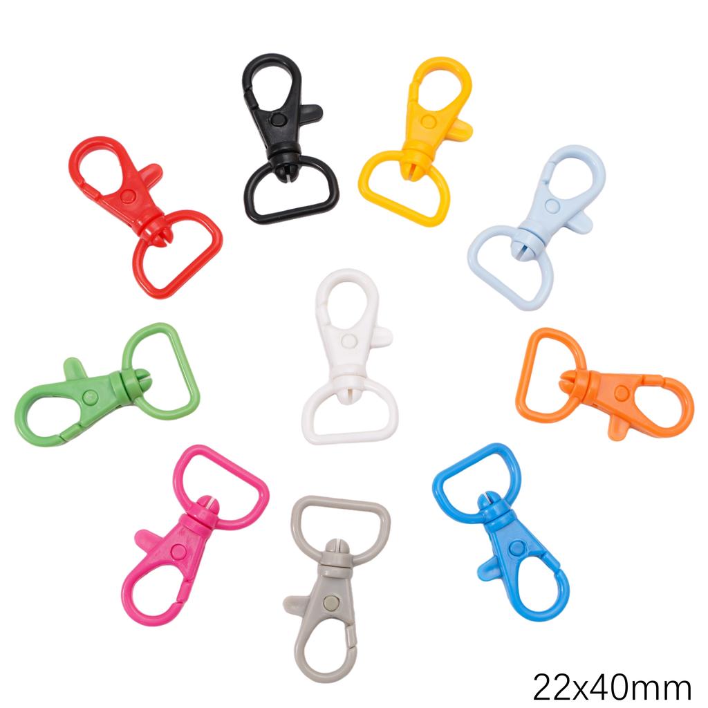 5-100 шт. Сплав Окрашенный спреем Брелок Брелок Карабин Кольцо для ключей Для DIY Ювелирных изделий Ключи Кошельки Украшения