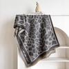 Новая элегантность Двусторонний шарф с леопардовым принтом Теплая шаль-пашмина с бахромой Осень и зима Уличный Холодостойкий Ветрозащитный Плед