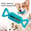 Dog Teeth Toy Bite Resistant Scratch-resistant Good Toughness with Leakage Hole Relieve Boredom