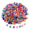Colorful Large-Hole Acrylic Rice Beads for DIY Jewelry Making