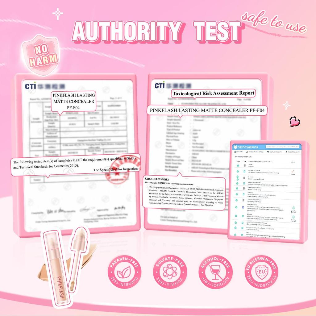 PINKFLASH HD безупречный консилер для лица, водостойкий BB-крем с полным покрытием, дышащая жидкая основа, основа для макияжа, женская косметика