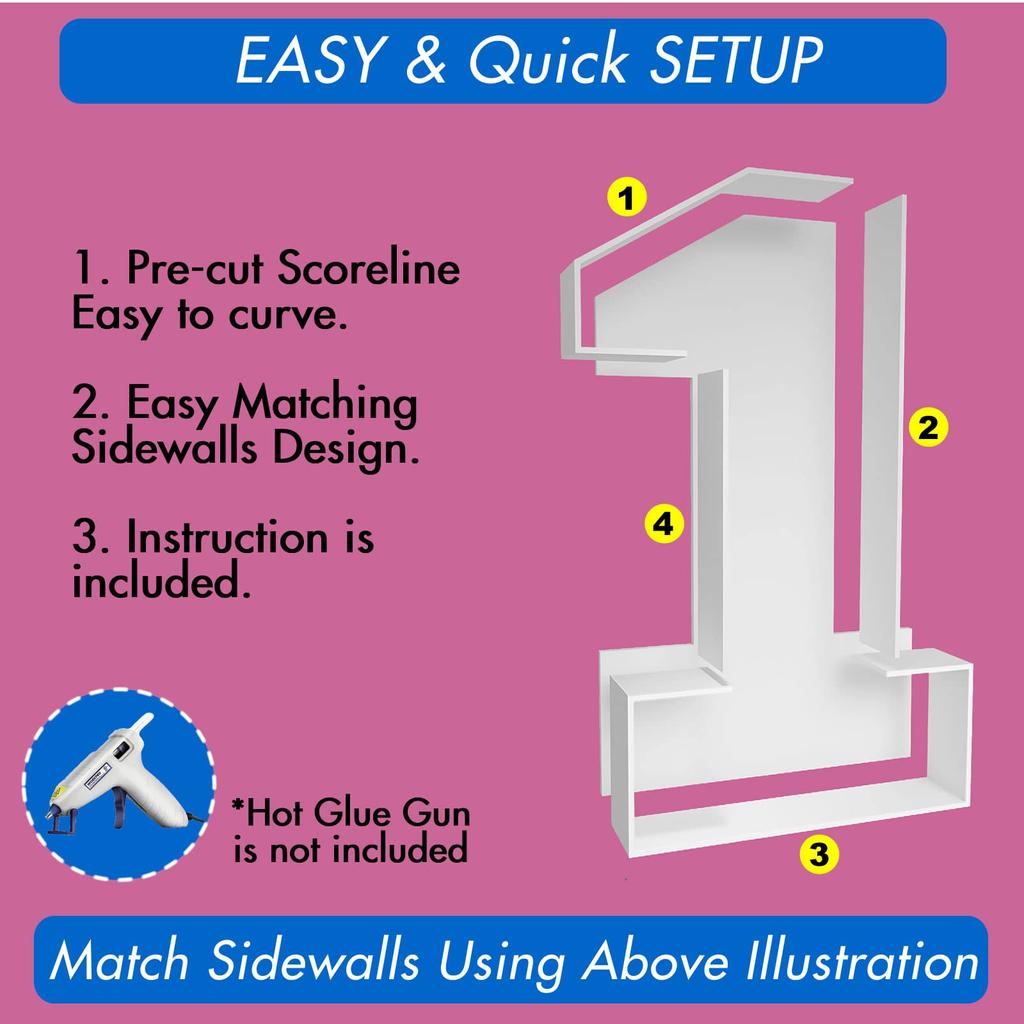 73/93 см гигантский номер мозаичная рамка для воздушного шара на день рождения, коробка для наполнения воздушных шаров, украшения для дня рождения, детская годовщина свадьбы