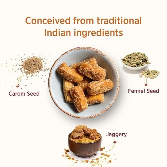 Chaayos Гур Пара (450г упаковка) | Закуска к чаю | Готовые закуски Gur Para | Мини-гур Пара | Индийский Намкин Нашта | Традиционные индийские закуски