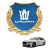 Crown Car Metal Compatible with and 220 Series Car Sticker Car Logo Decorative Sticker Mirror Emblem, Emblem, 17, 18, 20, 200, 210, Crowns, Decal,