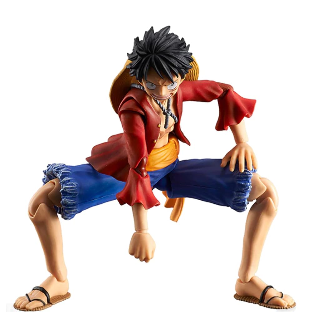 Различные герои действий One Piece Monkey D. Луффи Примерно 170 мм ПВХ Окрашенная Подвижная Фигурка