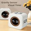 Digital Display Time Management Timer Gravity Sensor Study Timer  For Kitchen Cooking Study