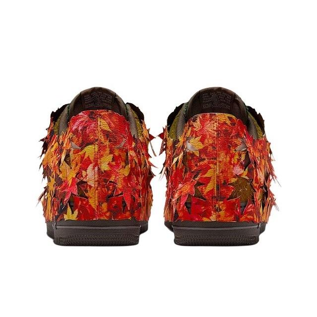 Nike Кроссовки унисекс Air Force 1 Low LX Leaf Camo Оранжевый Оливковый-Флак Парусный IM8062-368