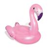 Bouée XXL Chevauchable Flamant Rose Luxe - BESTWAY - 173 X 170 Cm - Vinyle Résistant - Soupapes De Sécurité