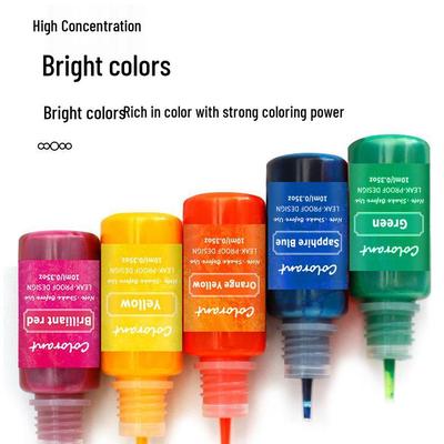 20 цветов Высококонцентрированный Ароматизированный Краситель для Свечей и Мыла, 10 мл - Идеально подходит для поделок ручной работы из сои, пчелиного воска, желеобразного воска.