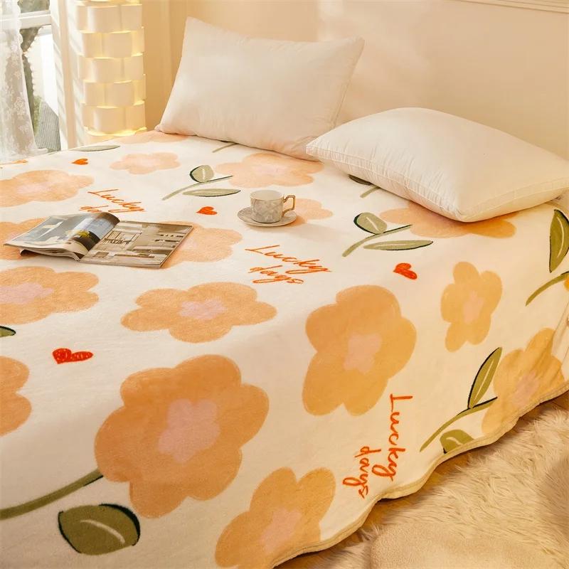Усиленная толщина фланели двухстороннее многофункциональное теплое одеяло Усиленная толщина фланели двухстороннее многофункциональное теплое одеяло