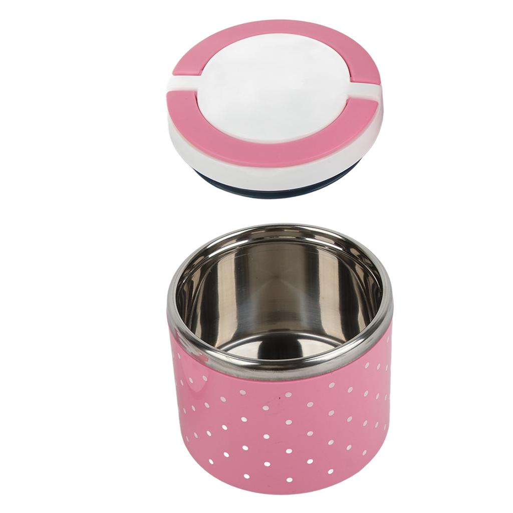 1-слойная изоляция из нержавеющей стали, термотермический ланч-бокс, контейнер для еды, горячий