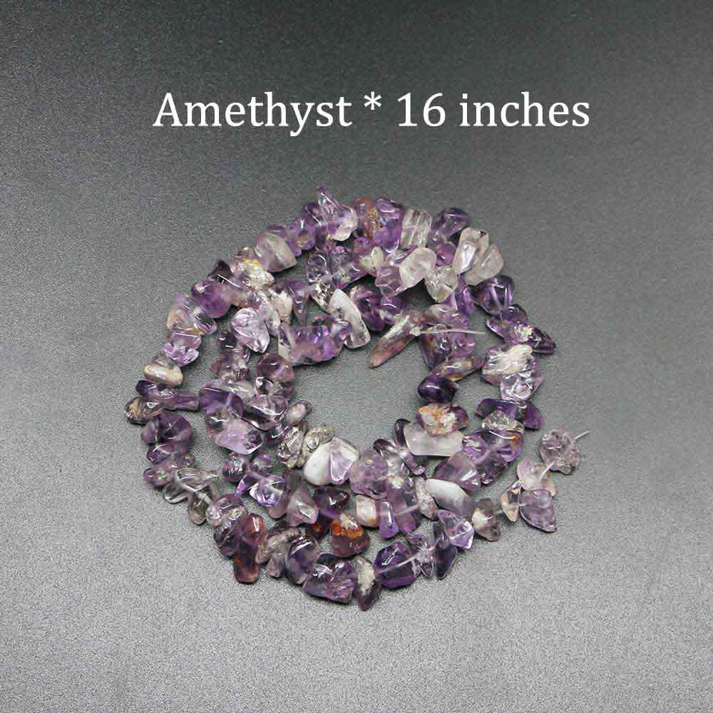 Natural 5mm Pink Crystal Chalcedony Gravel Beads for DIY Jewelry Making