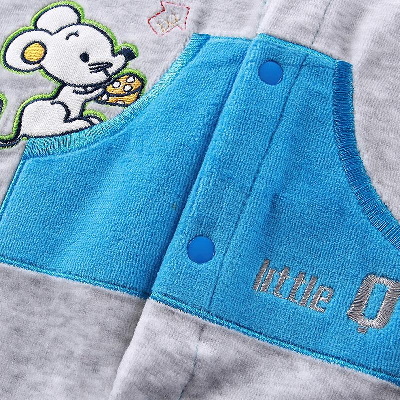 Newborn Baby Boy And Girl Infant Hooded Clothing Velvet Winter Spring One Piece Kid Long Sleeve Kidswear Aapparel Newborn Suits Tddler Romper