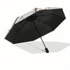 Compass Direction-themed, Eight-ribbed, Self-folding Umbrella Is Suitable for Everyday Outdoor Use and Is An Ideal Gift for Friends and Fami
