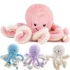 18/40 Cm Cute Plush Octopus Long Leg Baby Accompany Doll Stuffed Toys Plush Sea Animal Toy Birthday for Kids