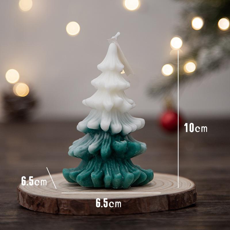 Ins Christmas Tree Aromatherapy Candle Home Creative Styling Candle Souvenir Christmas Gift