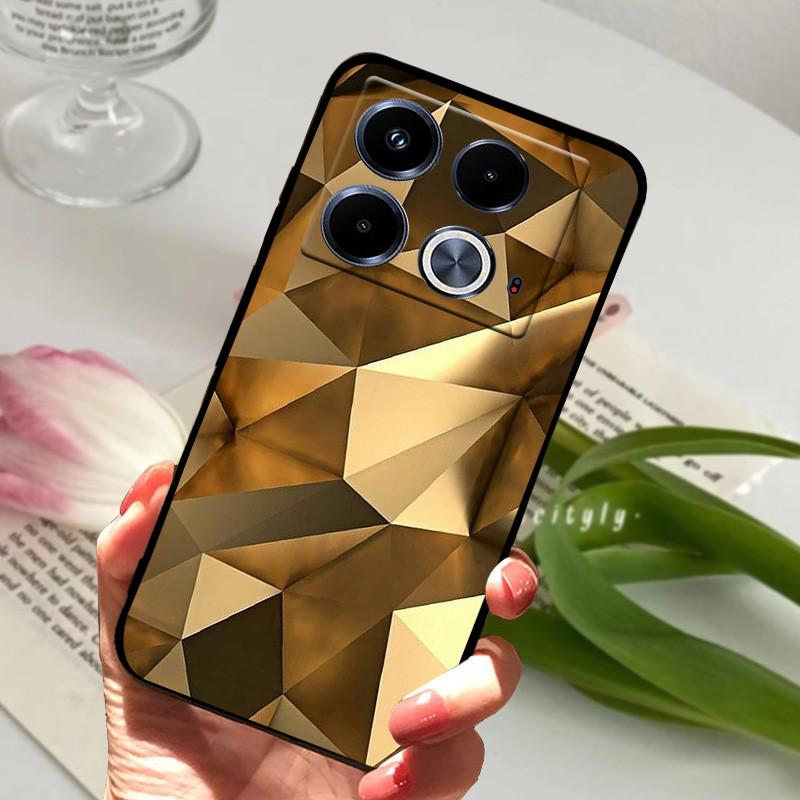 Чехол для Infinix Note 40 из мягкого силиконового ТПУ с рисунком животных, защитный чехол для Infinix Note 40 Pro 4G 5G 40 Pro Plus.