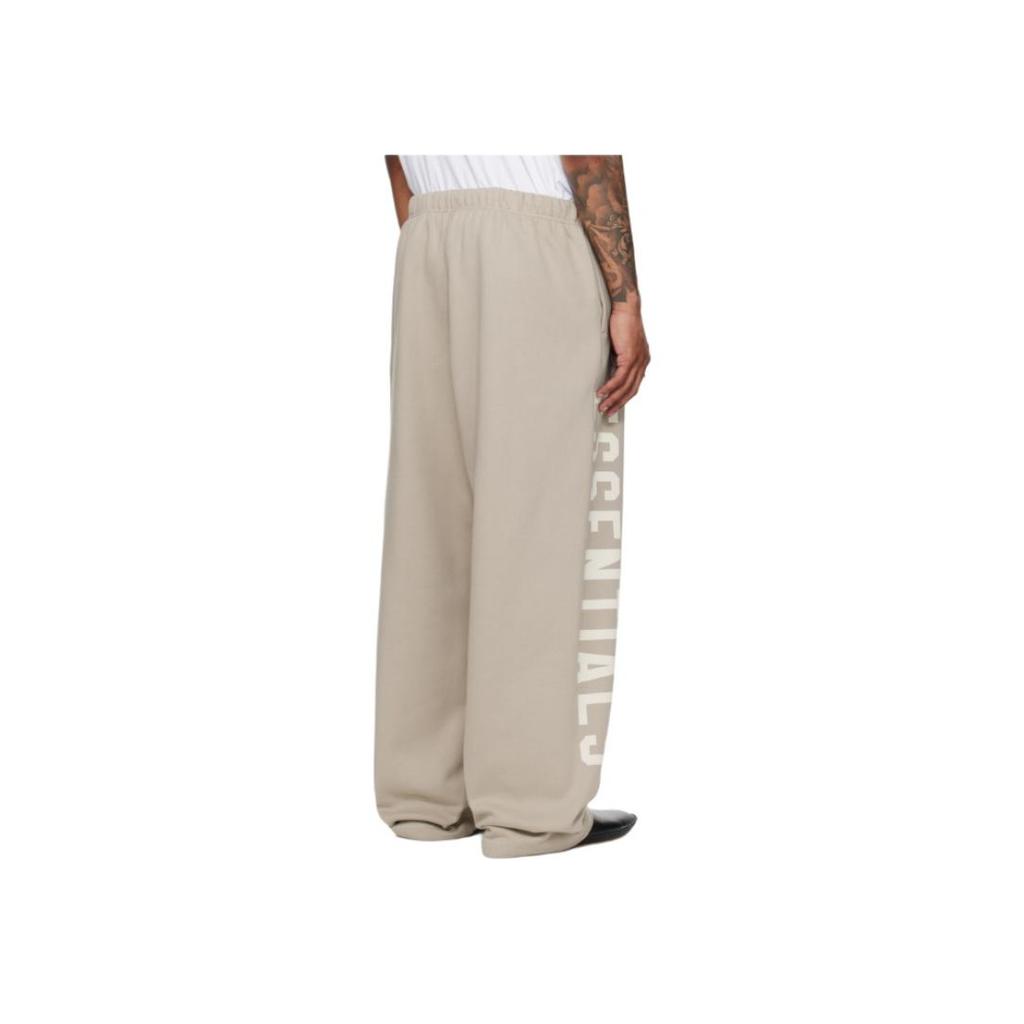 Fear of God Essentials Флисовые брюки для отдыха Timber Мужские Брюки Бежевые 130SP254321F