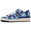 BAPE x Forum Low 84 30-летие - Синие кроссовки унисекс Облачно-белый Цвет поставщика Не совсем белый ID4772